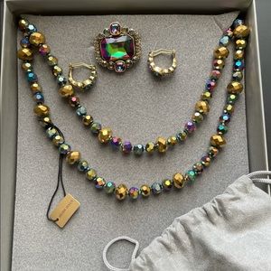 NIB Heidi Daus AB Jewelry Set